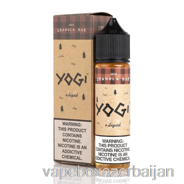 E-Juice Vape Java Granola Bar - Yogi E-Liquid - 60mL 3mg